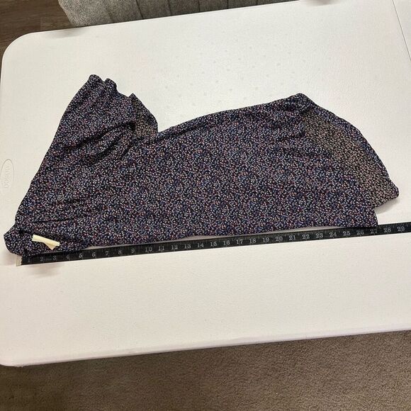 Maeve Anthropologie Multicolor Bella Choker Ditsy Floral Boho Blouse Large - Picture 10 of 11